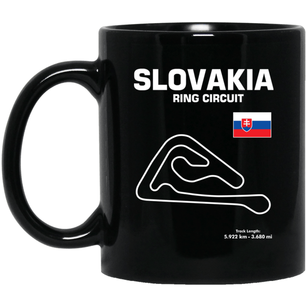 Track outline Slovakiaring Coffee Mug