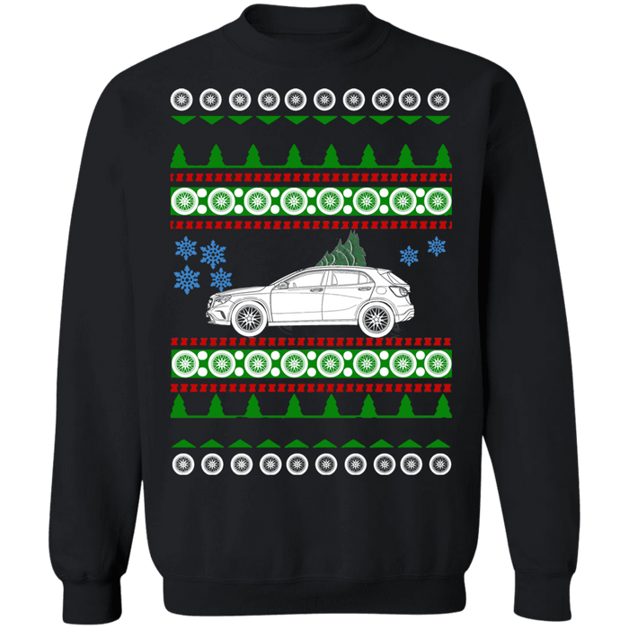 German Car Mercedes GLA 250 Ugly Christmas Sweater Sweatshirt