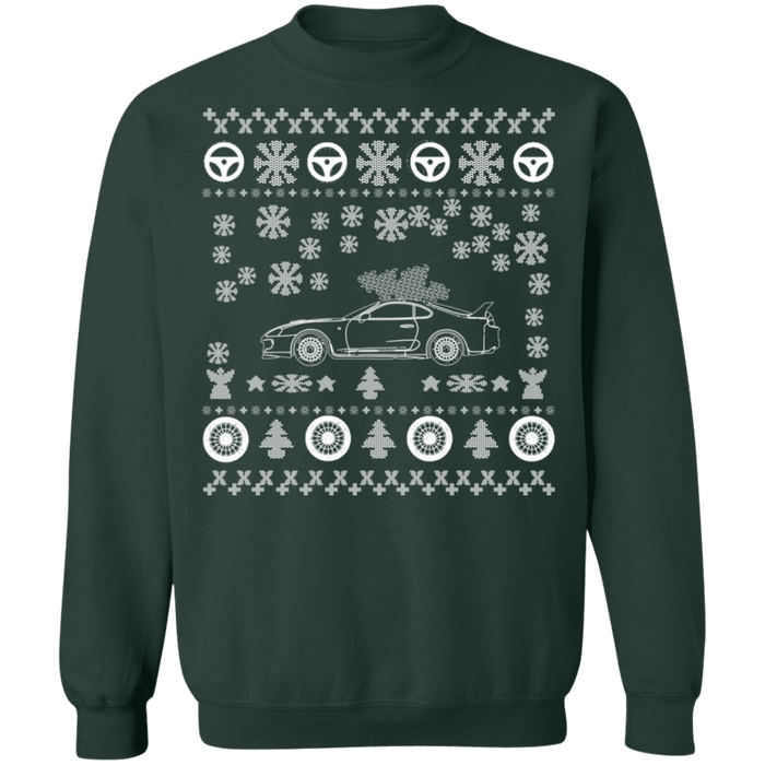 Toyota Supra Mk4 Ugly Christmas Sweater V2