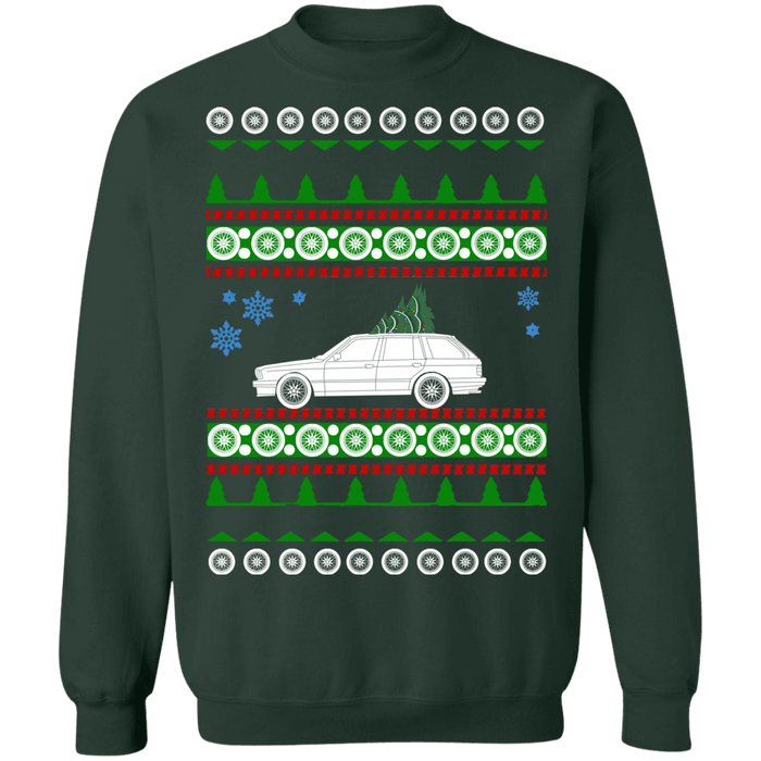 German Car E30 Touring 3 series Wagon ugly Christmas Sweater Sweatshirt sweatshirt