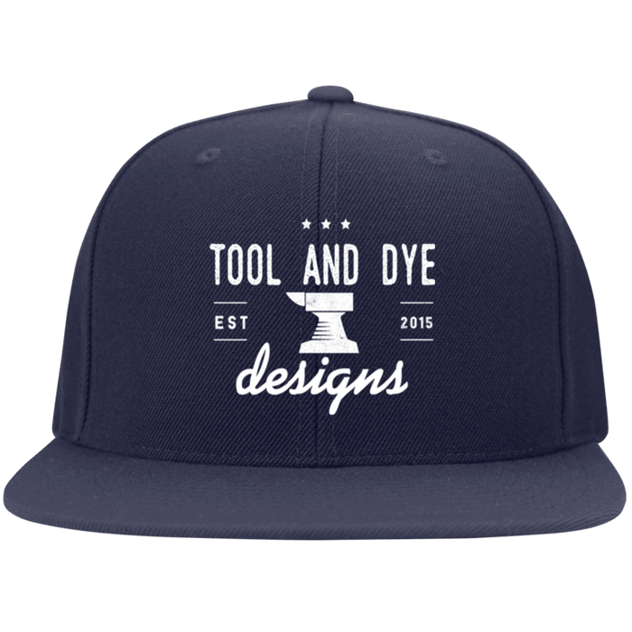 Classic Anvil Logo FlexFit Embroidered Hat-- Tool and Dye Designs