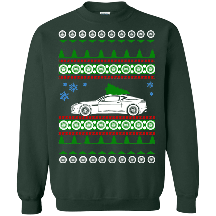 Jaguar F Type R 2015 Ugly Christmas Sweater sweatshirt