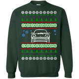 German Car porsche style front view 911 turbo 1987 ugly christmas sweater sweatshirt