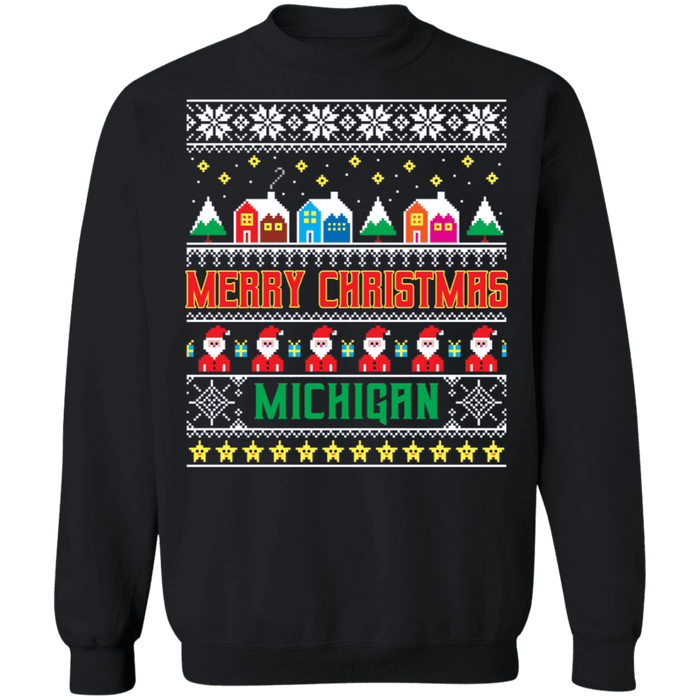 Michigan Ugly Christmas Sweater sweatshirt