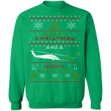 Blackhawk Helicopter Ugly Christmas Sweater Sweatshirt