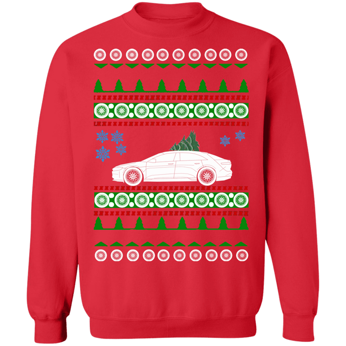 Electric Car like a Lucid Air Ugly Christmas Sweater Sweatshirt