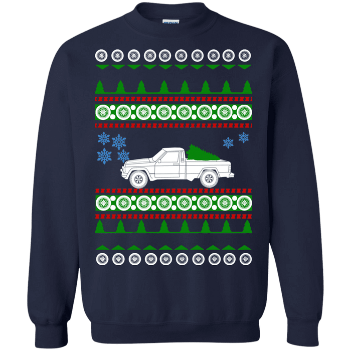 off road american vehicle Comanche 1990 Ugly Christmas Sweater sweatshirt