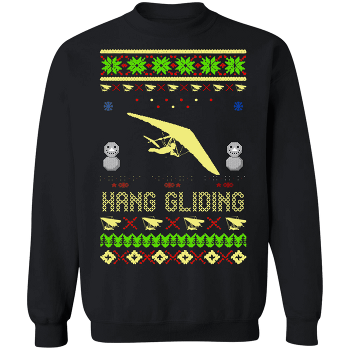 Hang Gliding Ugly Christmas Sweater Sweatshirt