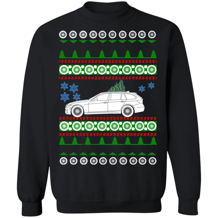 BMW 328D F31 Ugly Christmas Sweater