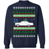 Old Car like Edsel Corsair Ugly Christmas Sweater Sweatshirt