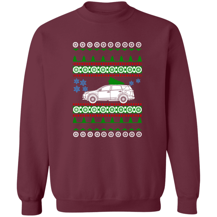 Toyota RAV4 2013 Ugly Christmas Sweater Sweatshirt