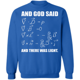 God Said Maxwell Equations and then there was light ugly christmas sweater sweatshirt