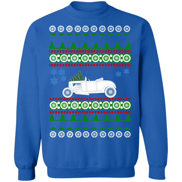 Car 1932 Ford Roadster Ugly Sweater Sweatshirt