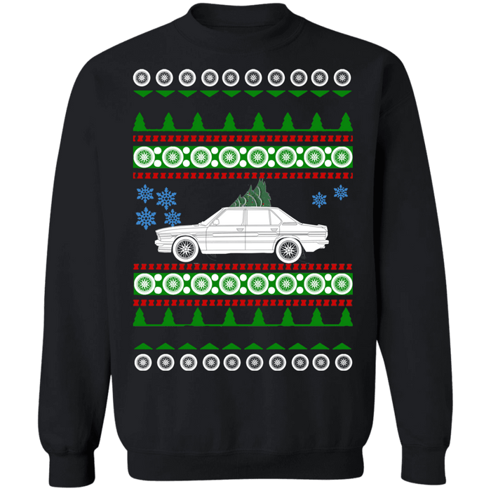 German Car 1982 BMW Alpine B7 Turbo ugly Christmas Sweater Sweatshirt