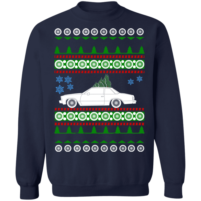 1979 Chevy Malibu 4th generation Ugly Christmas Sweater Sweatshirt