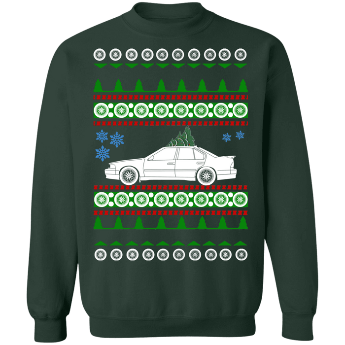 3rd gen Nissan Maxima Ugly Christmas Sweater