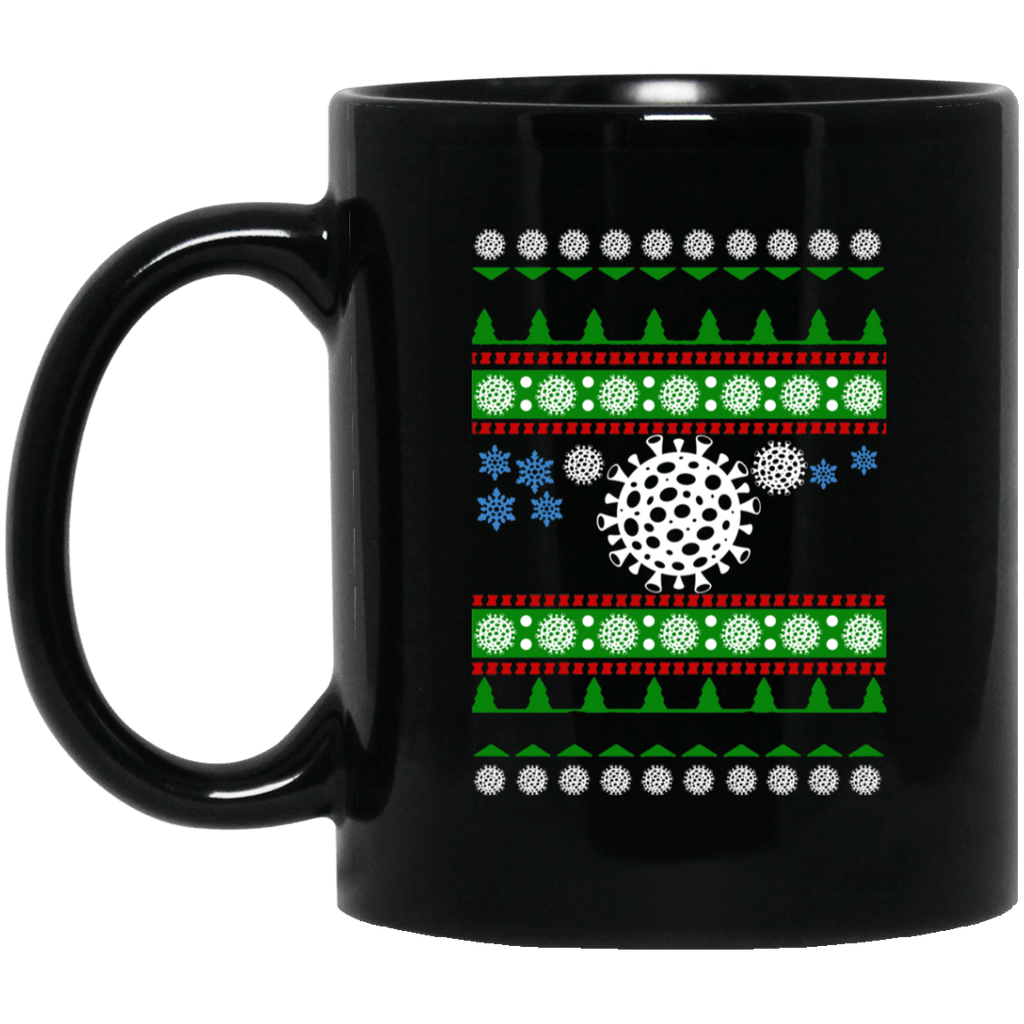 COVID-19 CoronaVirus Ugly Christmas Coffee Mug