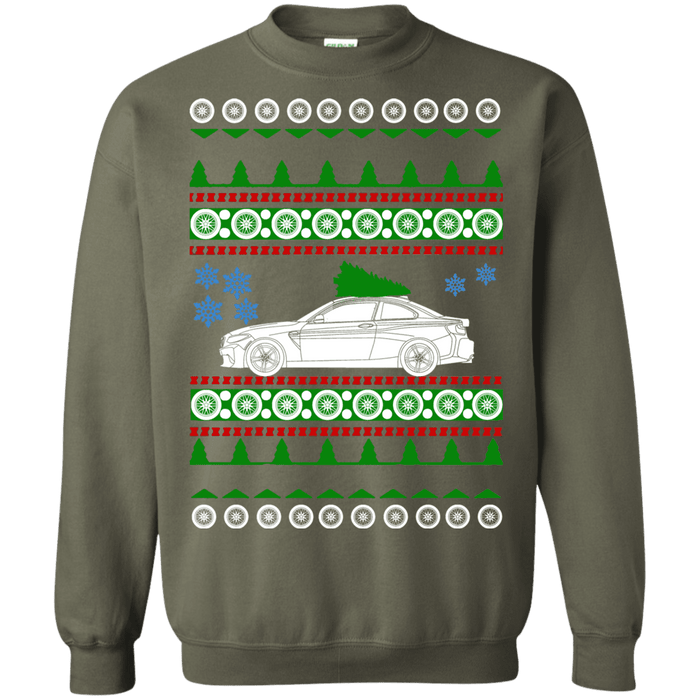 BMW M2 Competition 2019 Ugly Christmas Sweater sweatshirt