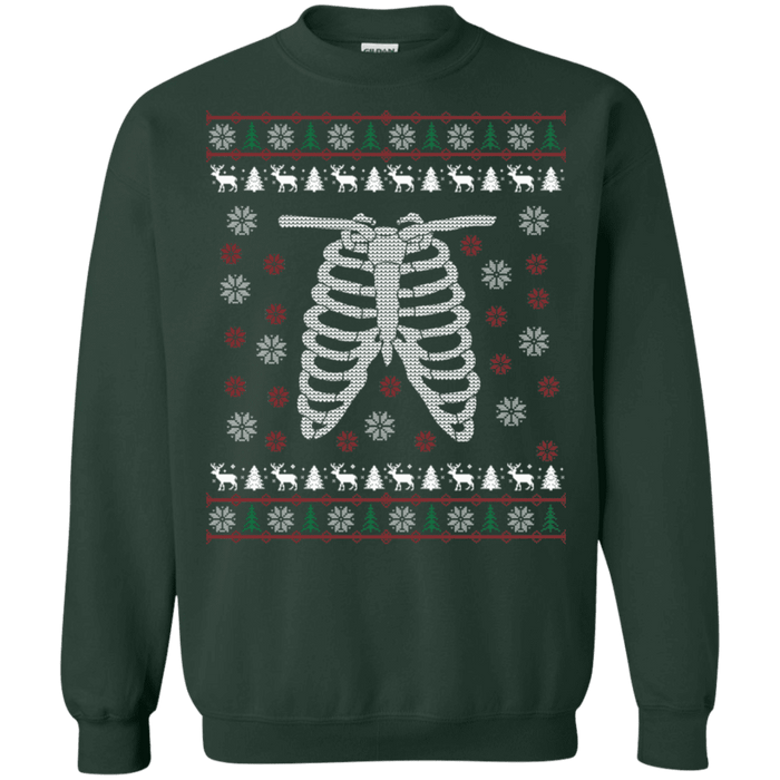 X-ray Technician Ugly Christmas Sweater ribs sweatshirt