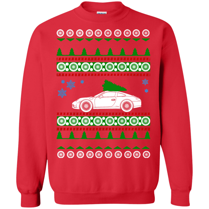 german car similar to a 991 ugly christmas sweater 2013 sweatshirt