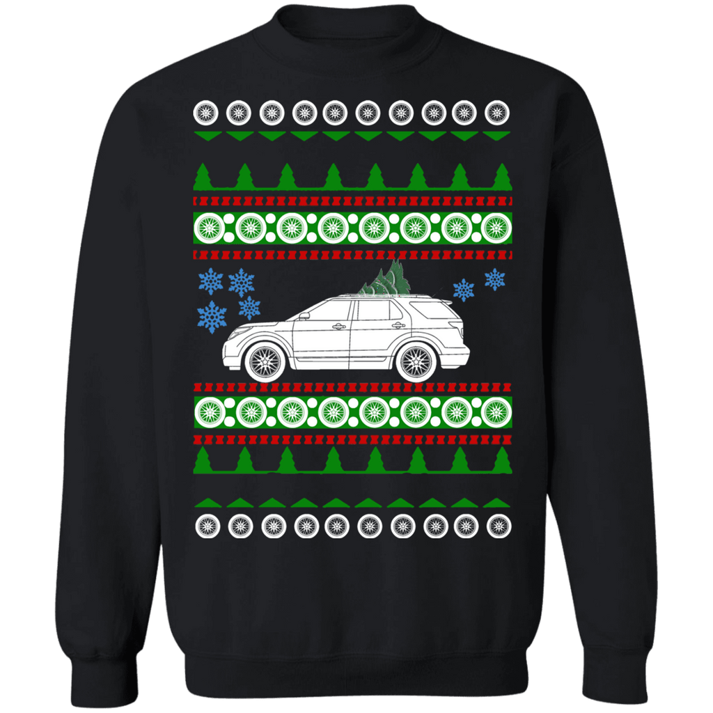 Ford Explorer 5th gen ugly christmas sweater