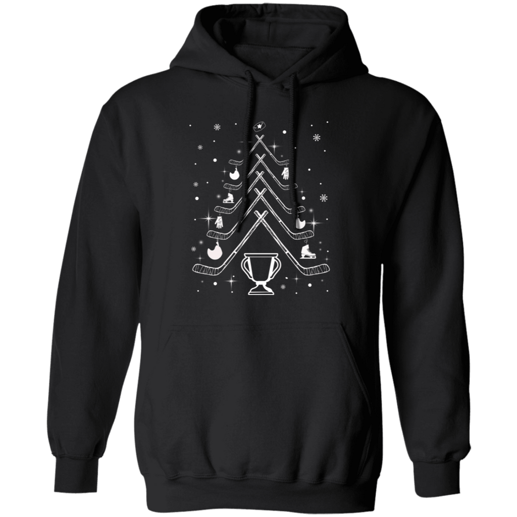 Hockey Christmas Tree Hoodie Ugly Christmas Sweater sweatshirt