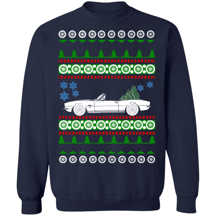 car like a 1967 Camaro Convertible Ugly Christmas Sweater Sweatshirt