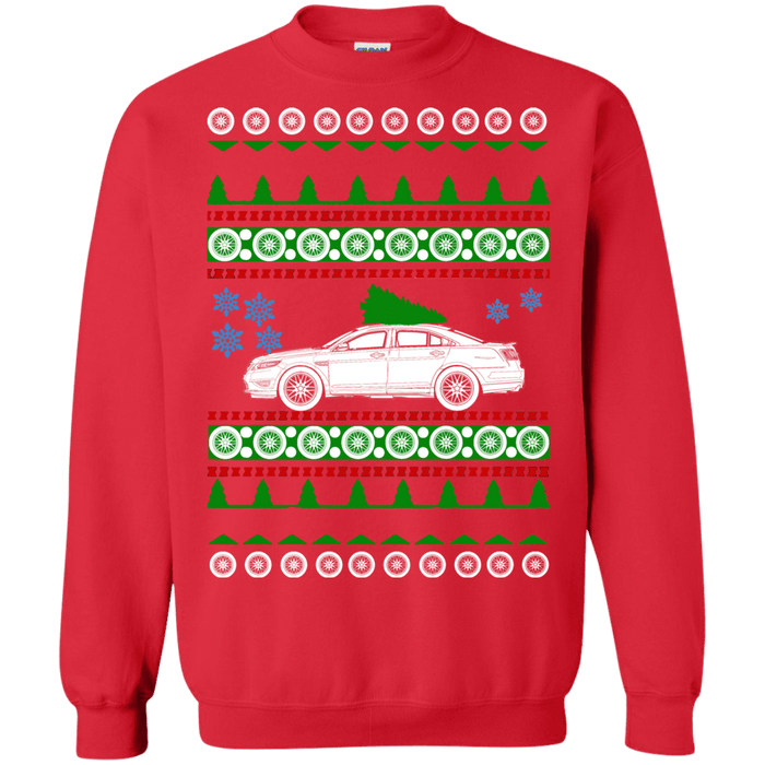 Taurus SHO Ford 2013 Ugly Christmas Sweater sweatshirt