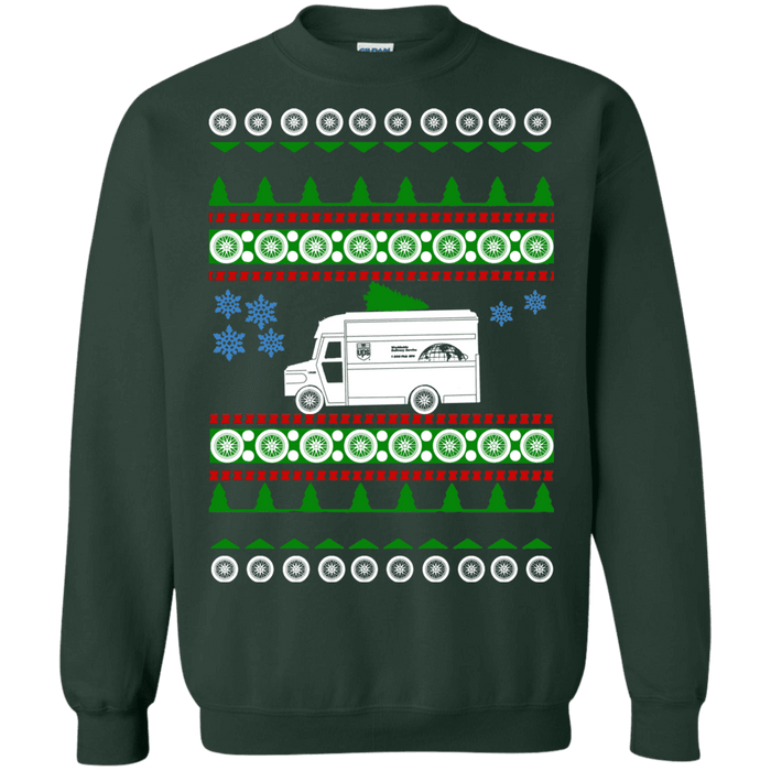 Delivery Truck UPS Ugly Christmas Sweater sweatshirt