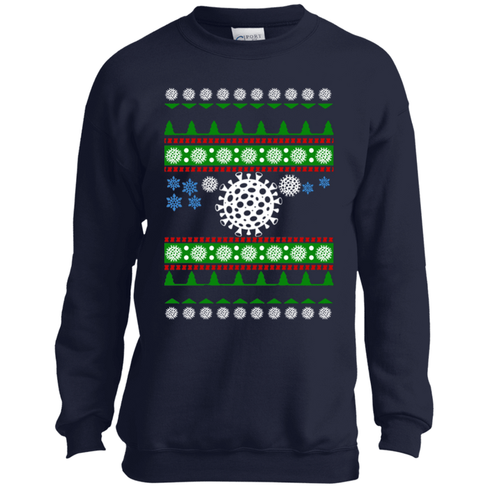 Kids Youth Corona Virus COVID19 COVID-19 Ugly christmas sweater