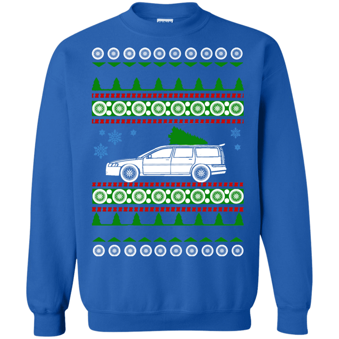 Swedish Car like a  V70R Ugly Christmas Sweater new sweatshirt