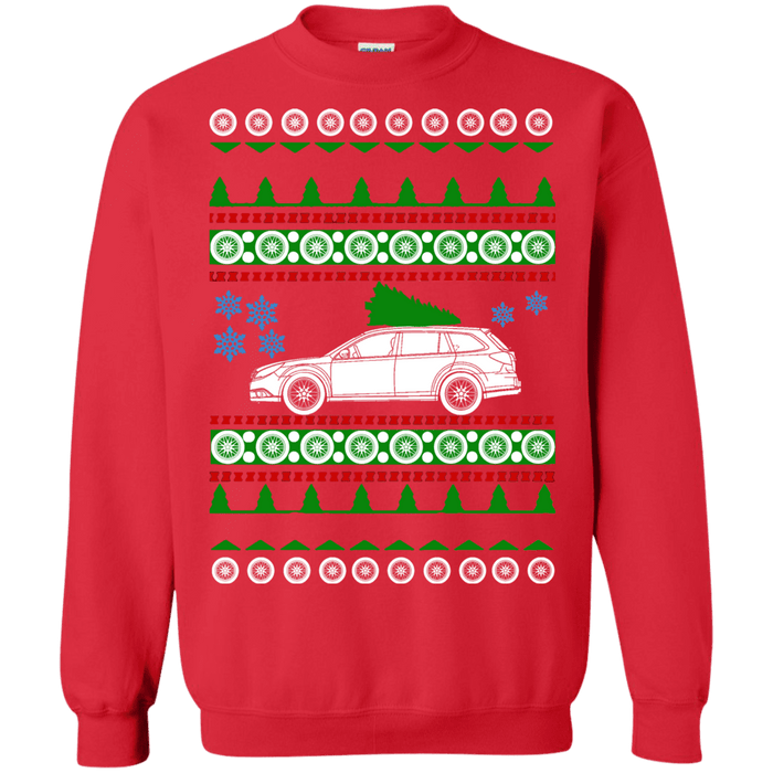 Station Wagon Japanese Car Outback 2018 Ugly Christmas Sweater sweatshirt