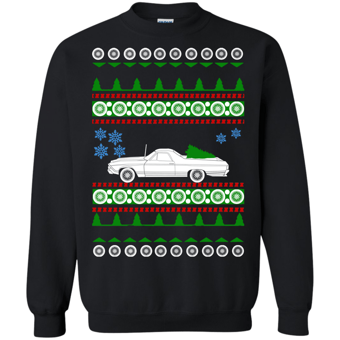 Hot Rod 1968 El Camino Ugly Christmas Sweater sweatshirt