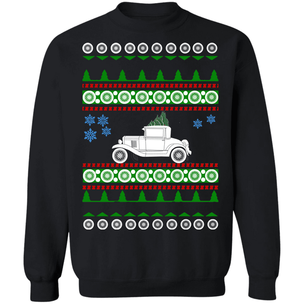 1930 Chevy Coupe Ugly Christmas Sweater