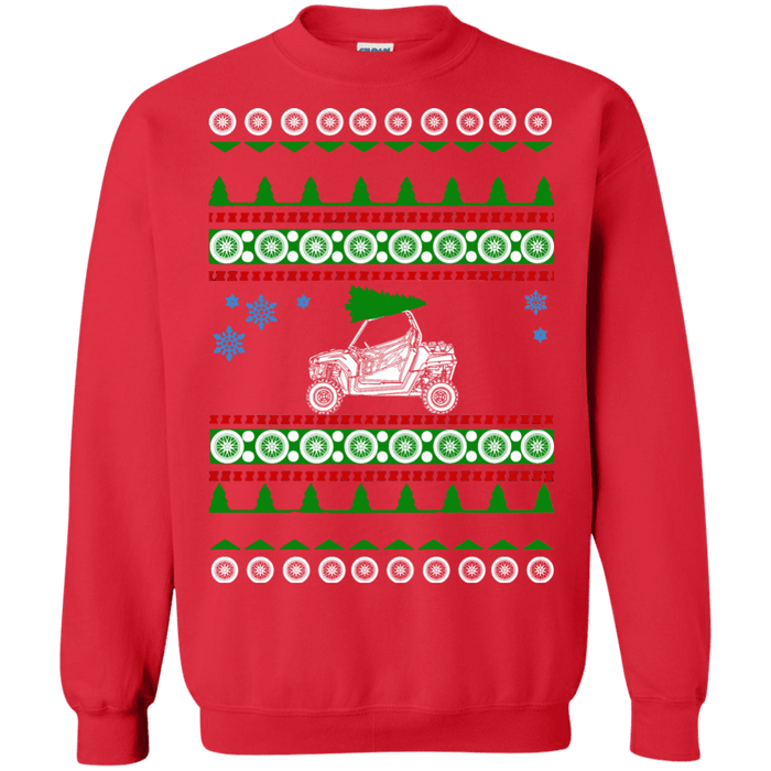 Polaris RZR ugly christmas sweater atv offroad dunes sweatshirt