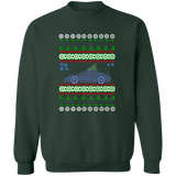 German car like a Cayman GT4 RS Ugly Christmas Sweater Sweatshirt