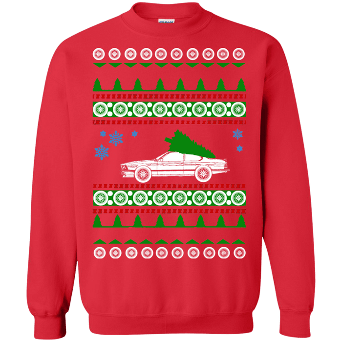 M635csi BMW Ugly Christmas Sweater green tree sweatshirt