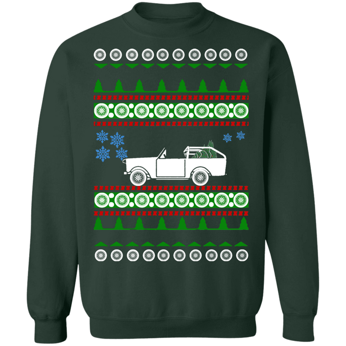 International Harvester Scout V2 Ugly christmas sweater new tree