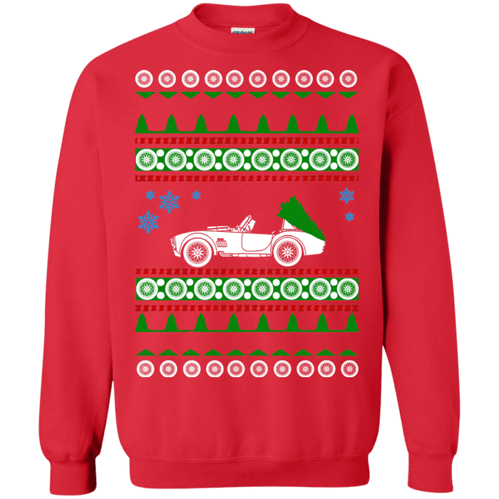 Shelby Daytona Cobra 427 ugly christmas sweater sweatshirt