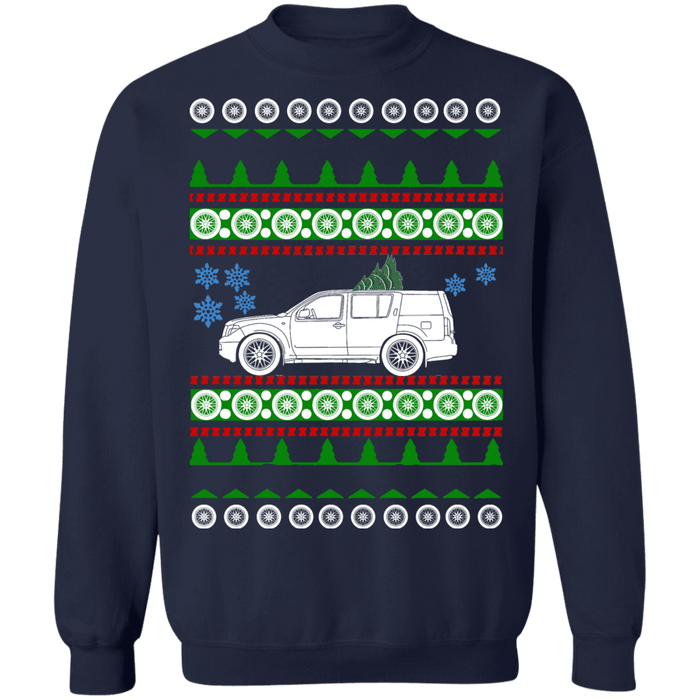 Truck 2005 Nissan Pathfinder ugly christma sweater