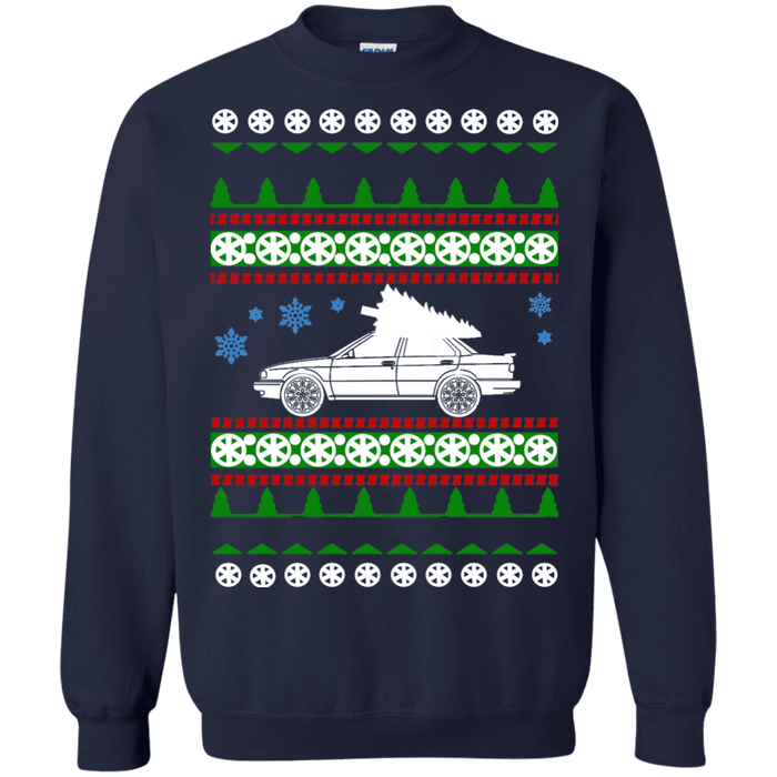 Nissan Sentra SE-R 1992 Ugly Christmas Sweater sweatshirt