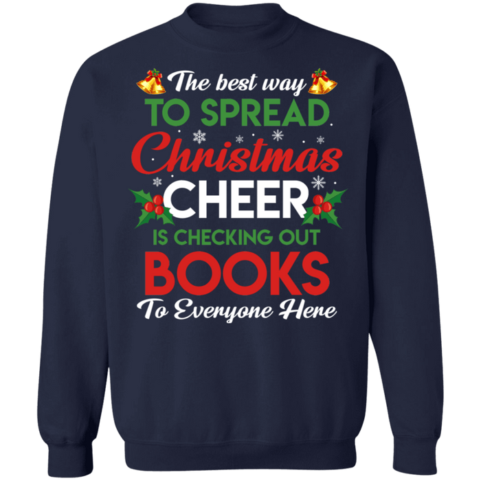 Books Reading ugly Christmas Sweater sweatshirt