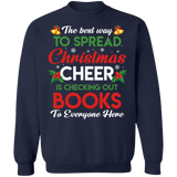 Books Reading ugly Christmas Sweater sweatshirt