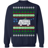 Swedish Car Swedish Car like a  C202 Laplander Van Camper offroad Ugly Christmas Sweater Sweatshirt