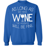 Funny wine ugly christmas sweater sweatshirt