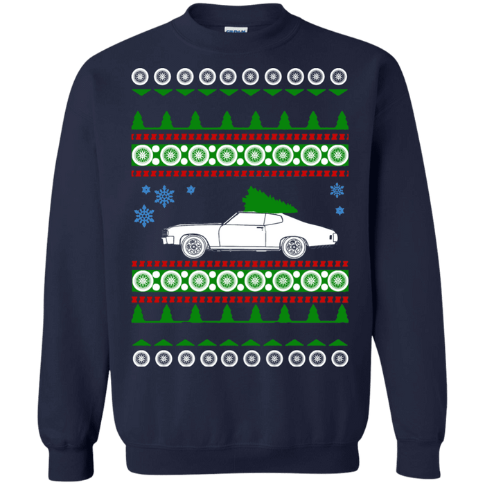 chevy chevelle ugly christmas sweater sweatshirt