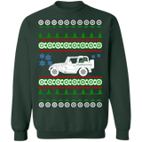 Truck like off road american vehicle Wrangler TJ 1998 Ugly Christmas Sweater Sweatshirt