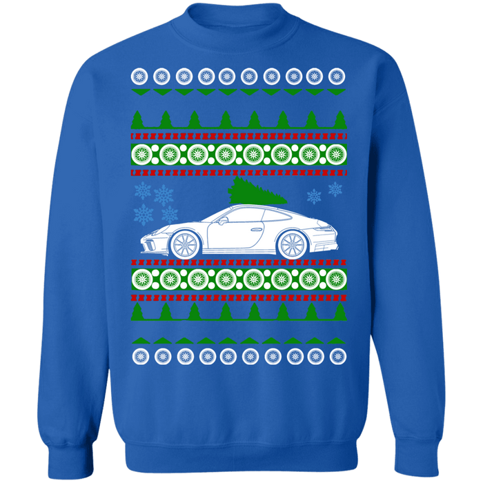 German Car 2020 992 911 Porsche style Ugly Christmas Sweater sweatshirt