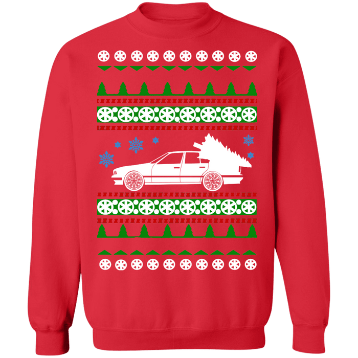 German Sedan E34 M5 Ugly Christmas Sweater sweatshirt