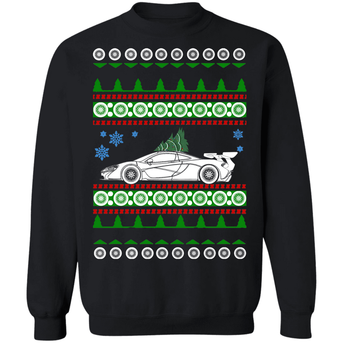 Supercar like Mclaren P1 Ugly Christmas Sweater Sweatshirt sweatshirt